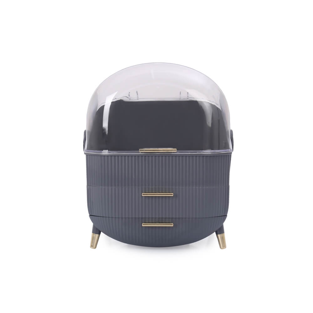 House By House Çekmeceli Makyaj Kozmetik Düzenleyici Organizer Gri UR-3396G