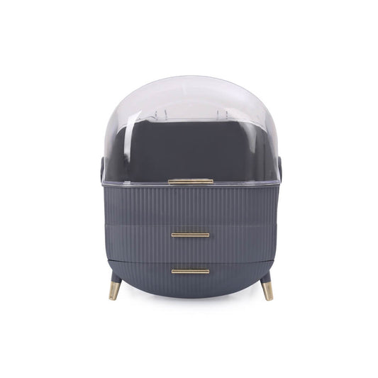 House By House Çekmeceli Makyaj Kozmetik Düzenleyici Organizer Gri UR-3396G
