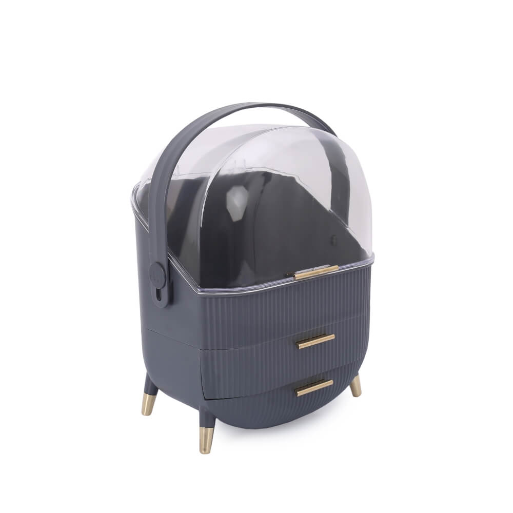 House By House Çekmeceli Makyaj Kozmetik Düzenleyici Organizer Gri UR-3396G
