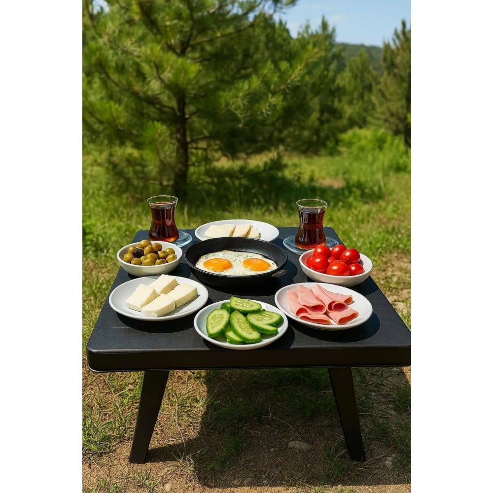 Piev Pratik Katlanır Ayaklı Bahçe Kamp Piknik Masası P5381