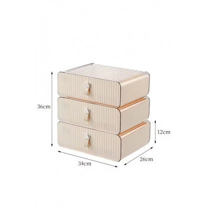 Piev Çok Amaçlı Bölmeli İç Çamaşırı Çorap Bebek Kıyafeti Çekmeceli Düzenleyici Organizer P5390