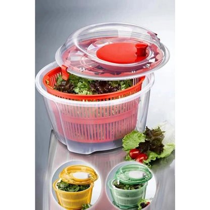 Piev Geniş Döner Hazneli Salata Kurutucu 4,4 Lt P5444