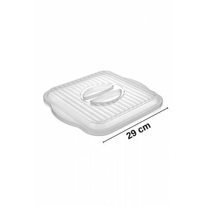 Piev Pratik Kare Borcam Kapağı Şeffaf P5452