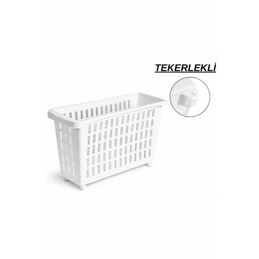Piev Çok Fonksiyonlu Tekerlekli Dolap İçi Saklama ve Düzenleme Sepeti P5475
