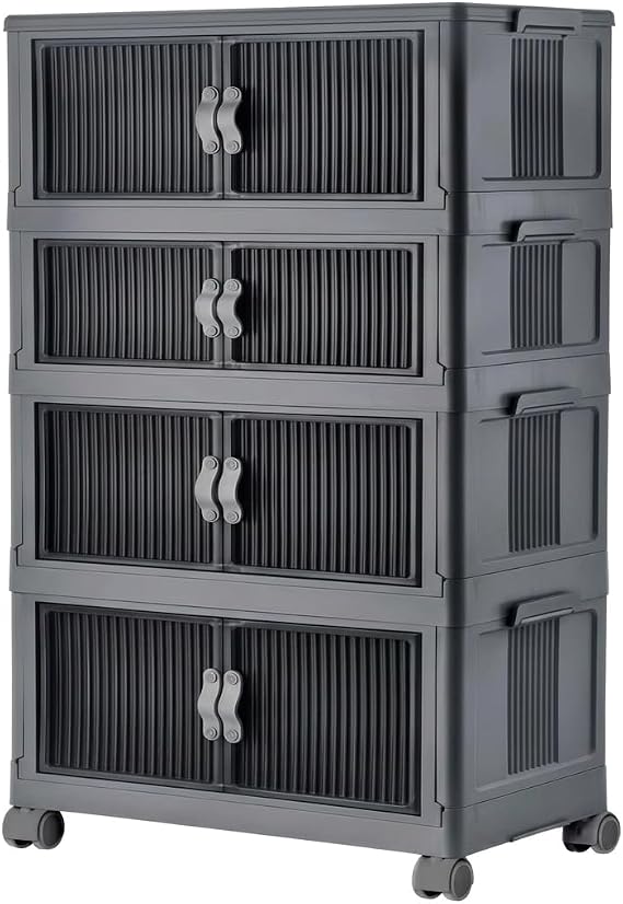 Piev 4 Katlı İstiflenebilir Organizer Dolap